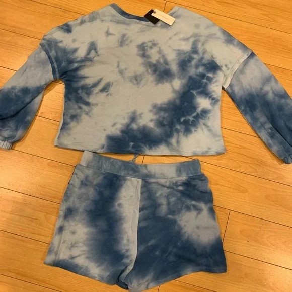 ANTHROPOLOGIE NWT Madeira Tie Dye Lounge Set - Picture 8 of 8
